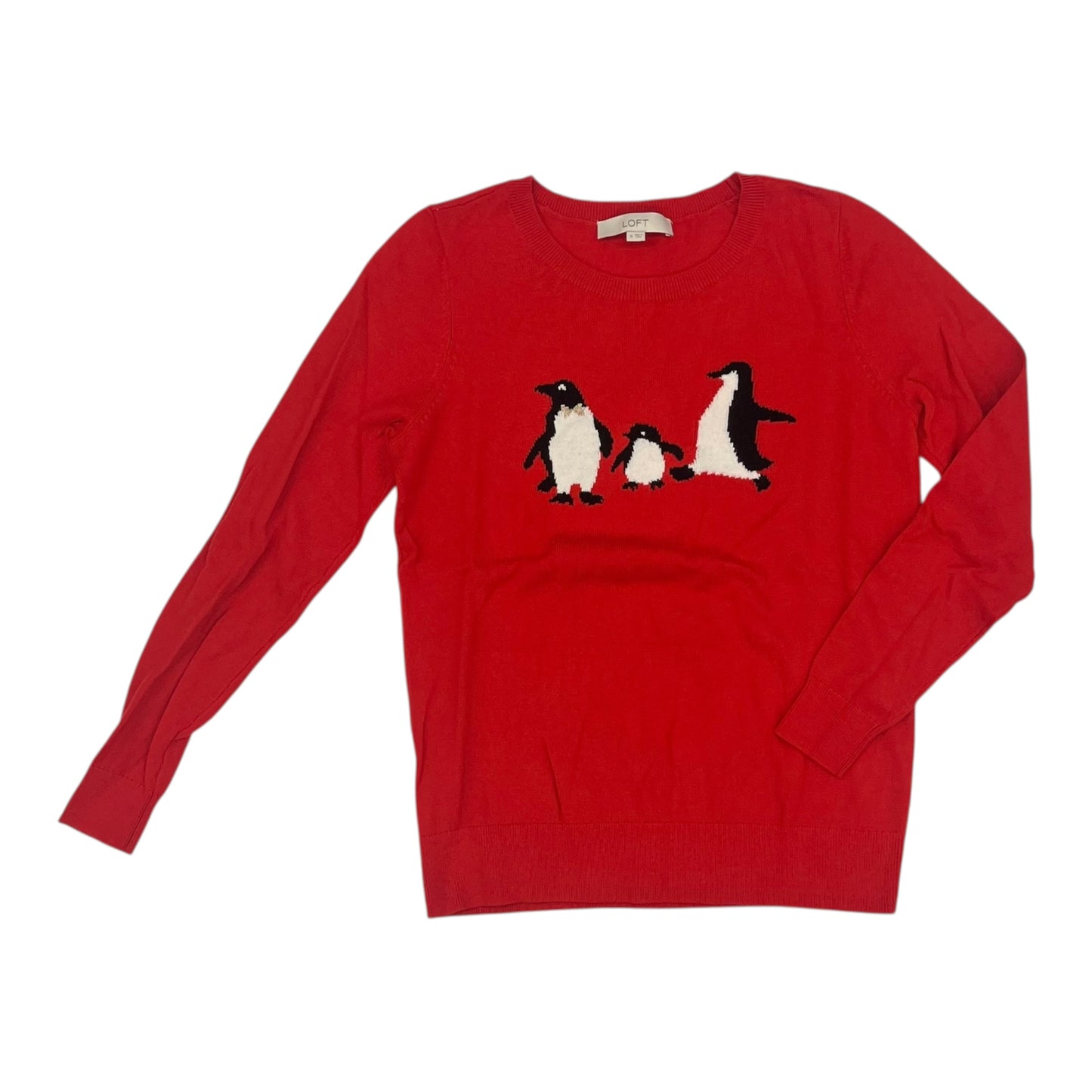 Sweater By Loft In Red, Size:M