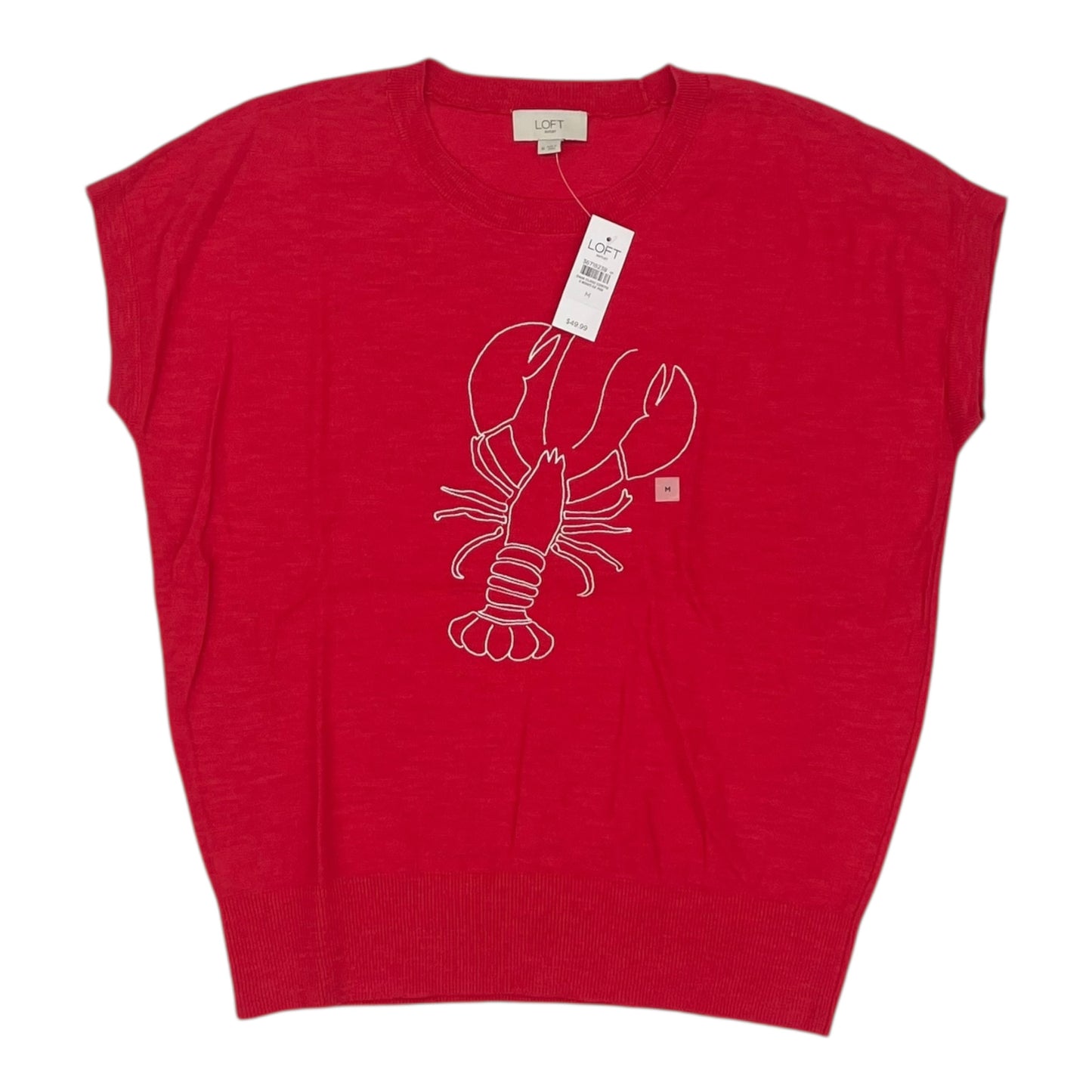 Top Ss By Loft In Red, Size:M