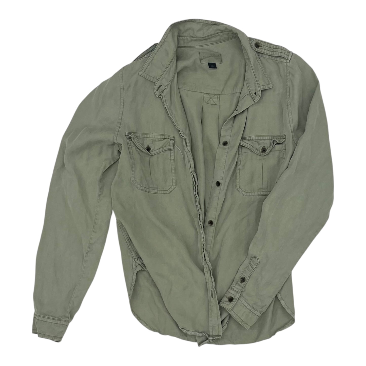 Blouse Ls By Universal Thread In Green, Size:Xs