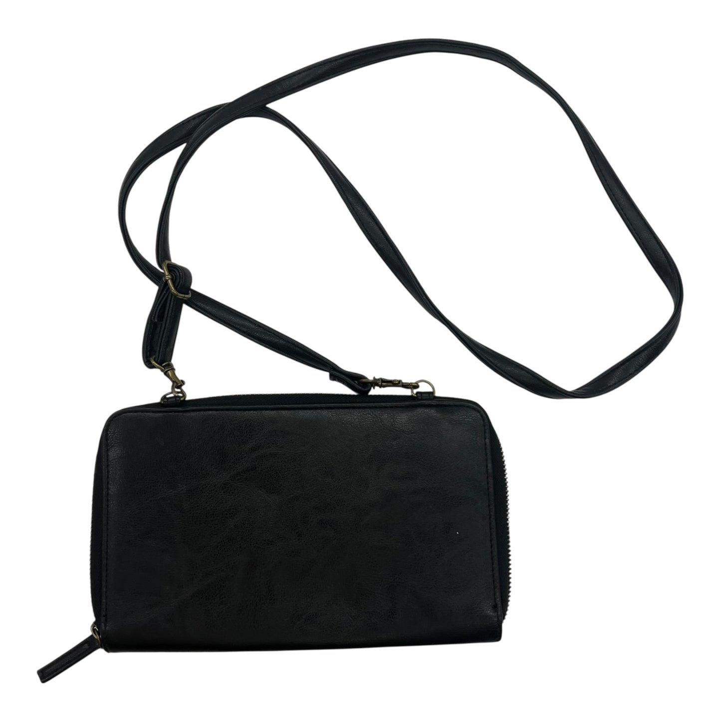 CROSSBODY by    CLOTHES MENTOR In BLACK, Size: MEDIUM