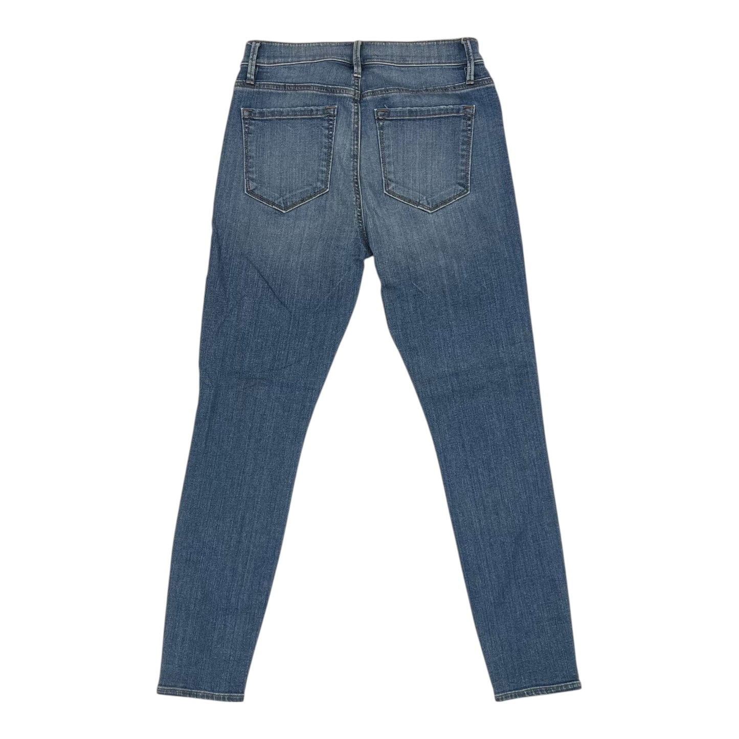 Jeans Skinny By Loft In Blue Denim, Size:2