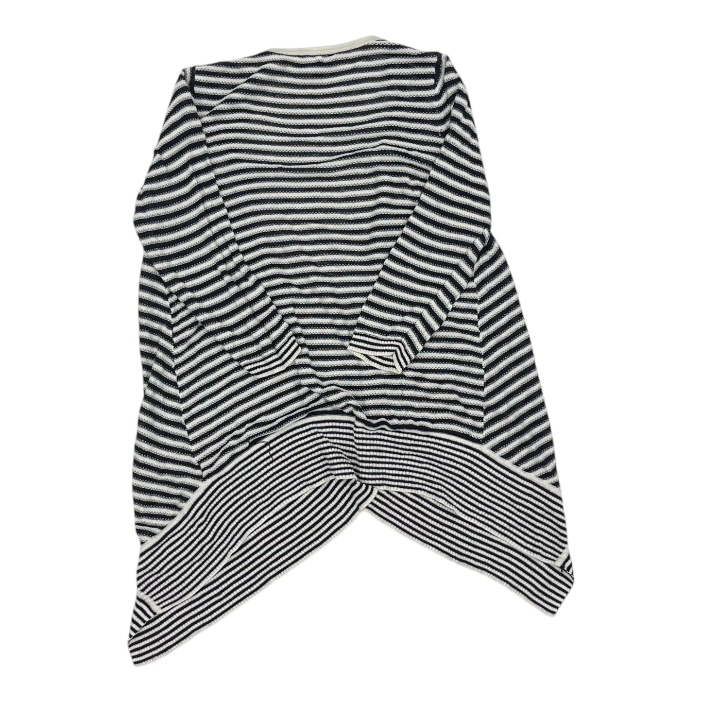 Cardigan By Limited In Blue & Cream, Size:Xs