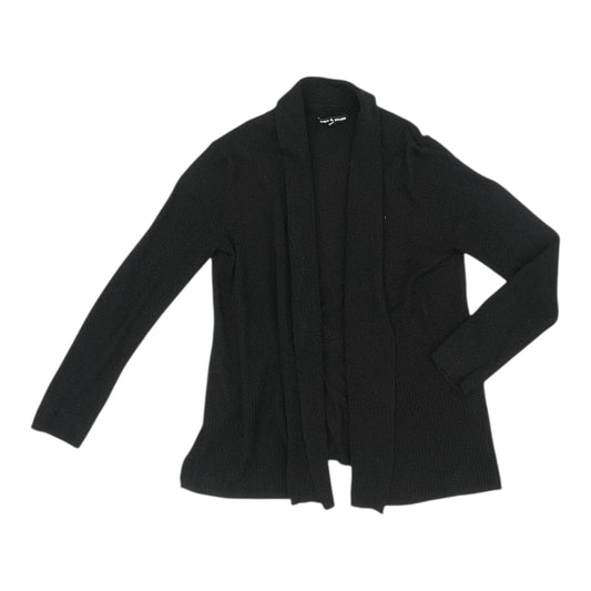 Sweater Cardigan By Cable And Gauge In Black, Size:L