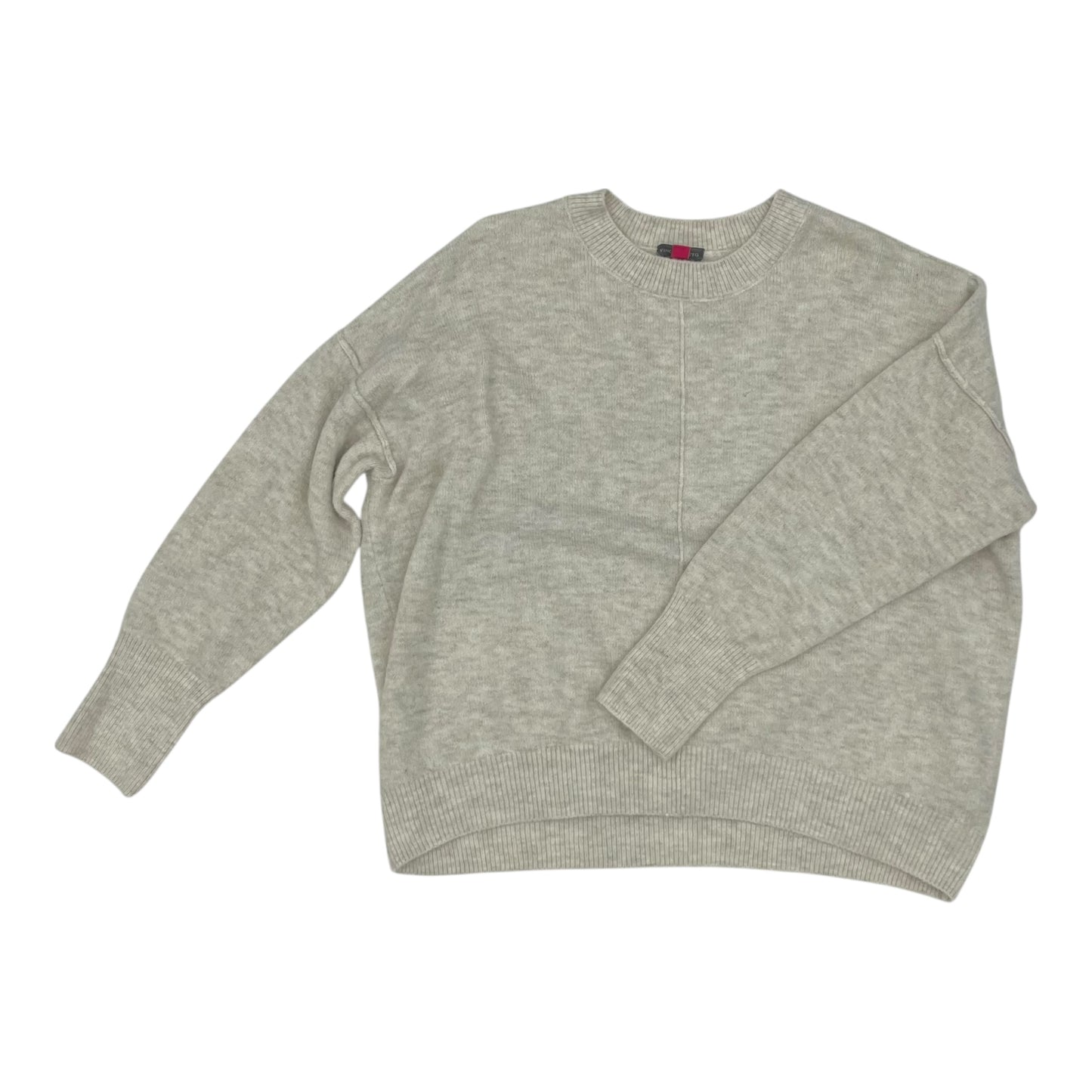 Sweater By Vince Camuto In Tan, Size:L