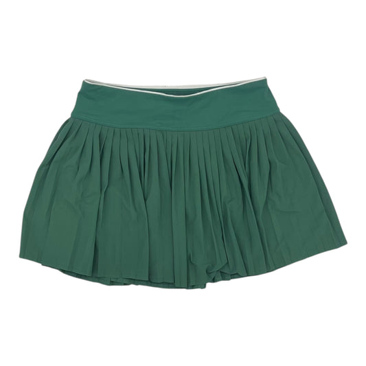 Athletic Skort By Flx In Green, Size:L