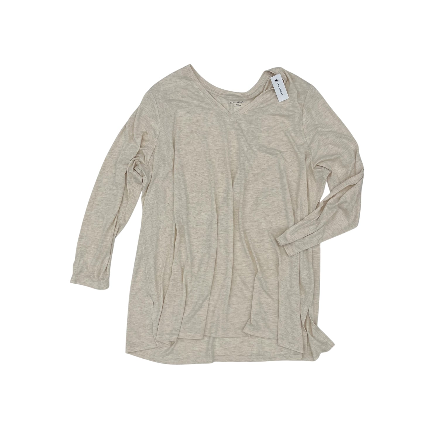 Top Ls By Lane Bryant In Tan, Size:4X