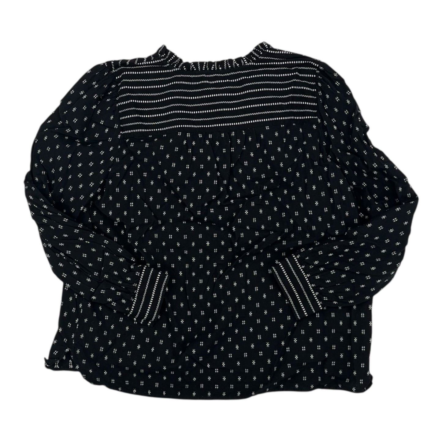 Top Ls By Loft In Black, Size:L