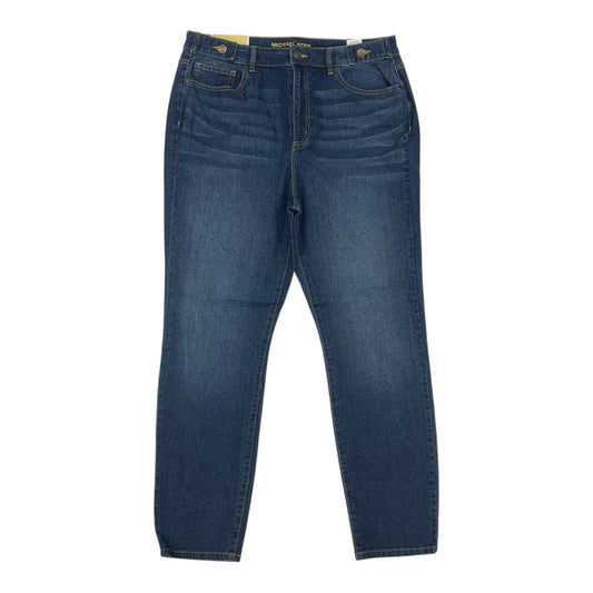 Jeans Designer By Michael Kors In Blue Denim, Size:14