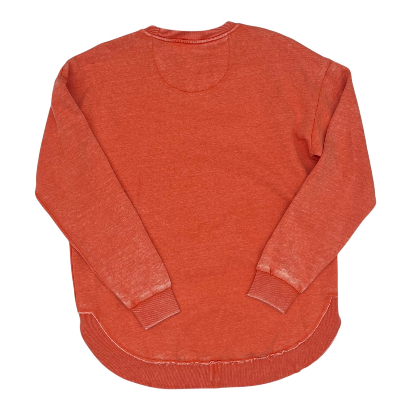 Sweatshirt Crewneck By Clothes Mentor In Orange, Size:Xl