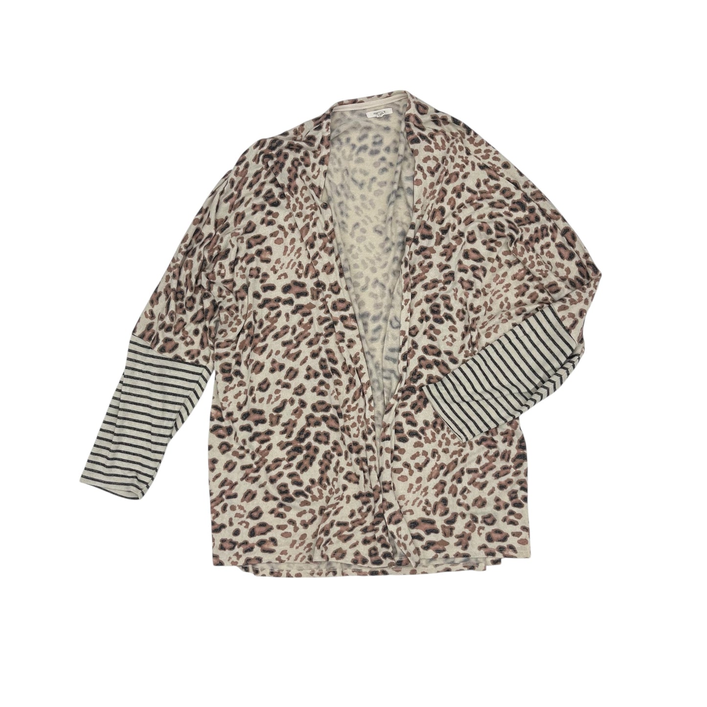 Cardigan By Maurices In Leopard Print, Size:Xxl