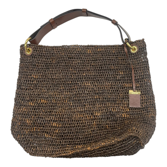 Handbag Designer By Michael Kors In Brown, Size:Medium