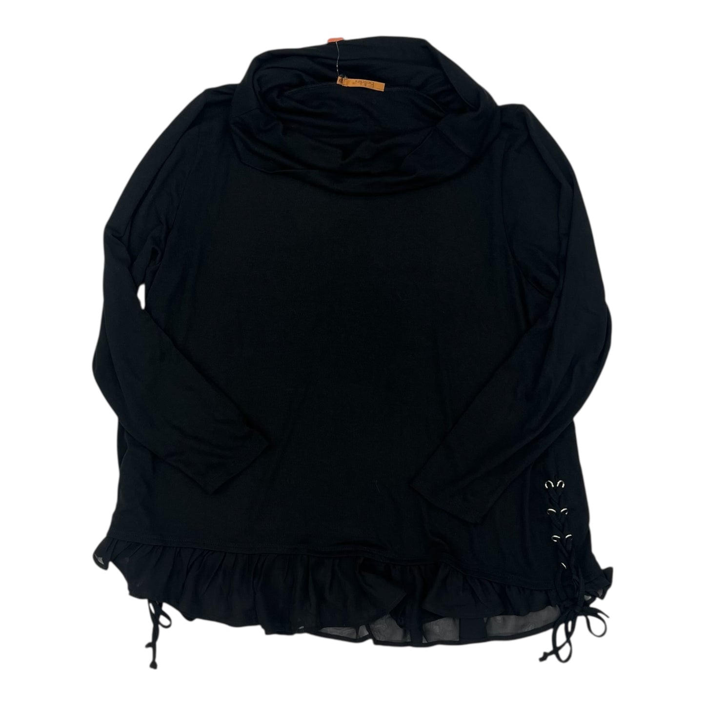 Top Ls By Belldini In Black, Size:3X