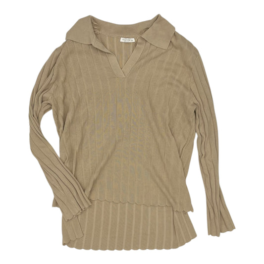 Top Ls By Miss Love In Tan, Size:M