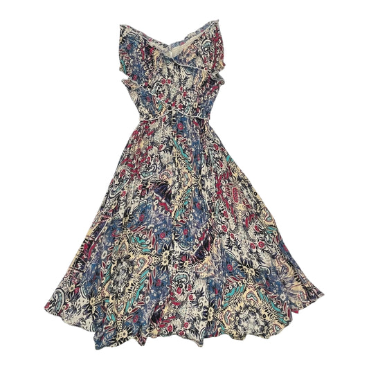 Dress Casual Midi By Anthropologie In Multi, Size:M