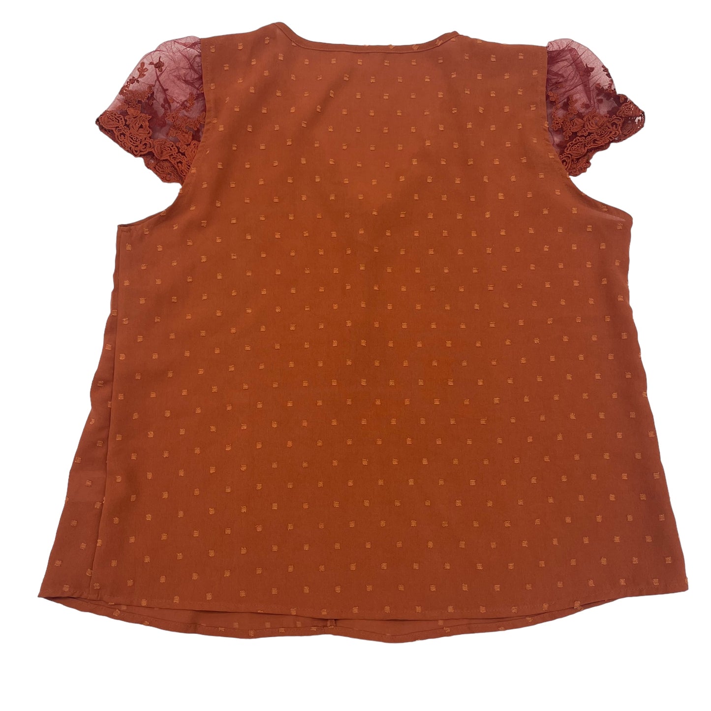 ORANGE SHEIN TOP SS, Size XL