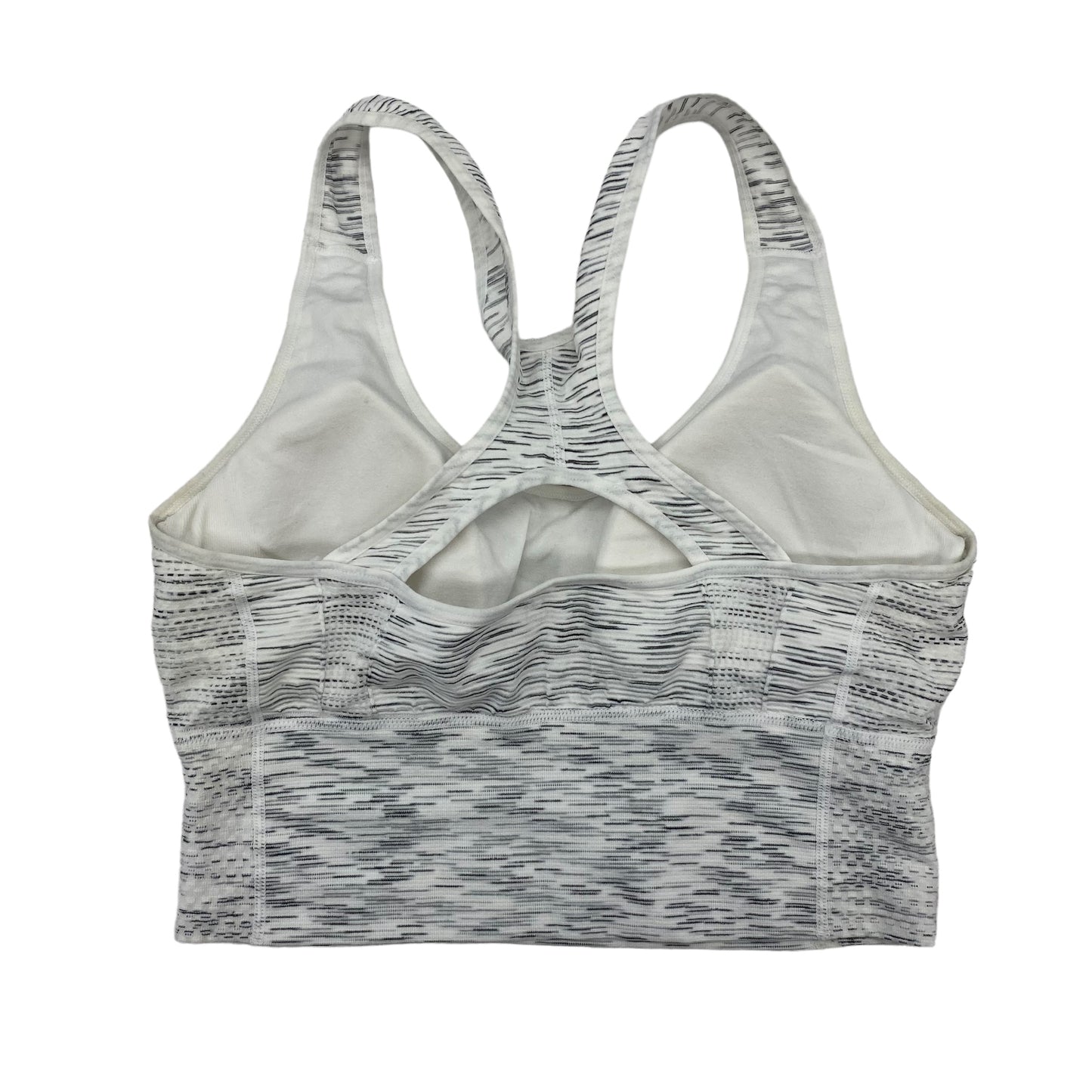 GREY & WHITE    CLOTHES MENTOR ATHLETIC BRA, Size M