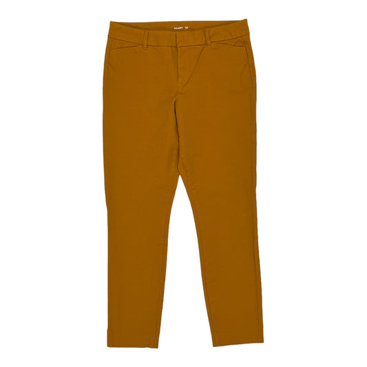 YELLOW PANTS CHINOS & KHAKIS by OLD NAVY Size:10TALL