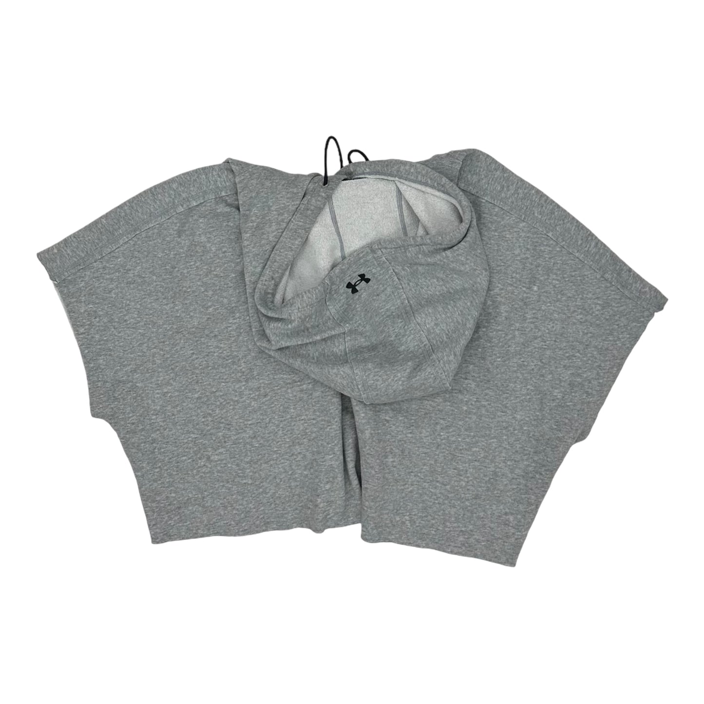 GREY ATHLETIC SWEATSHIRT HOODIE by UNDER ARMOUR Size:XL