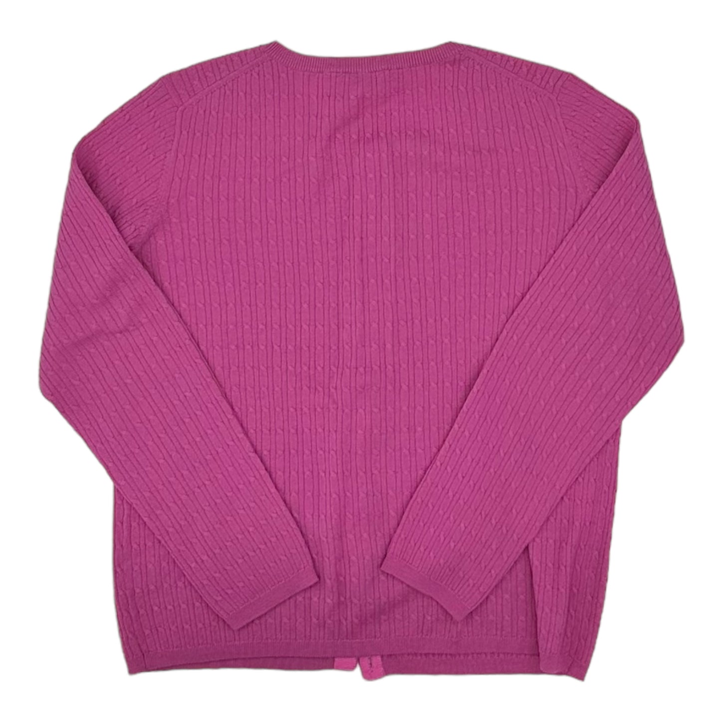 PINK SWEATER CARDIGAN by PENDLETON Size:S