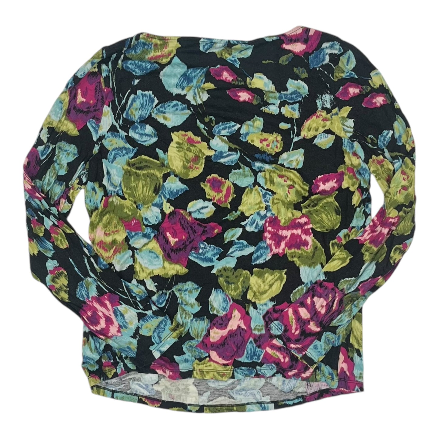 Top Ls By Talbots In Floral Print, Size:L