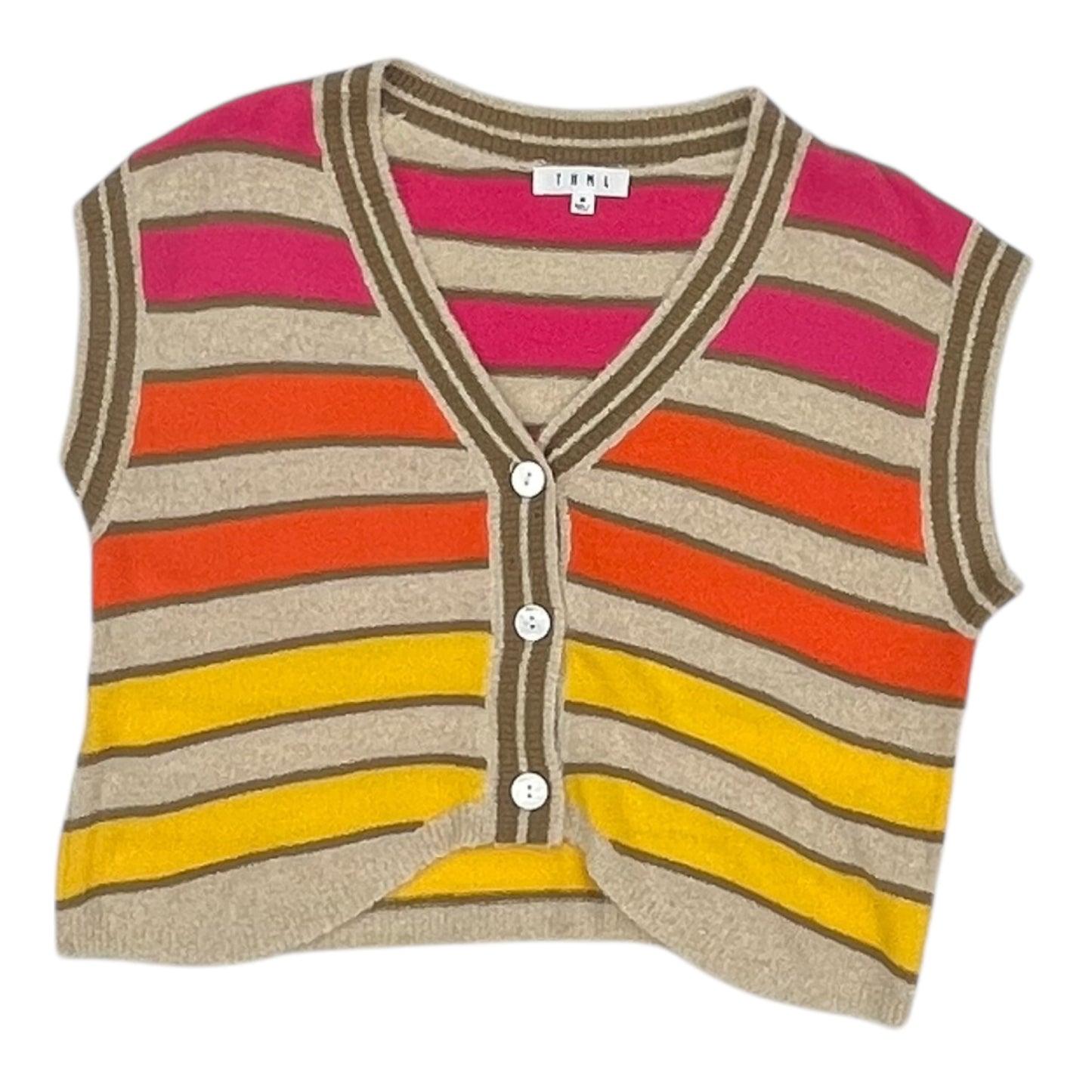 Vest Sweater By Thml In Multi, Size:M