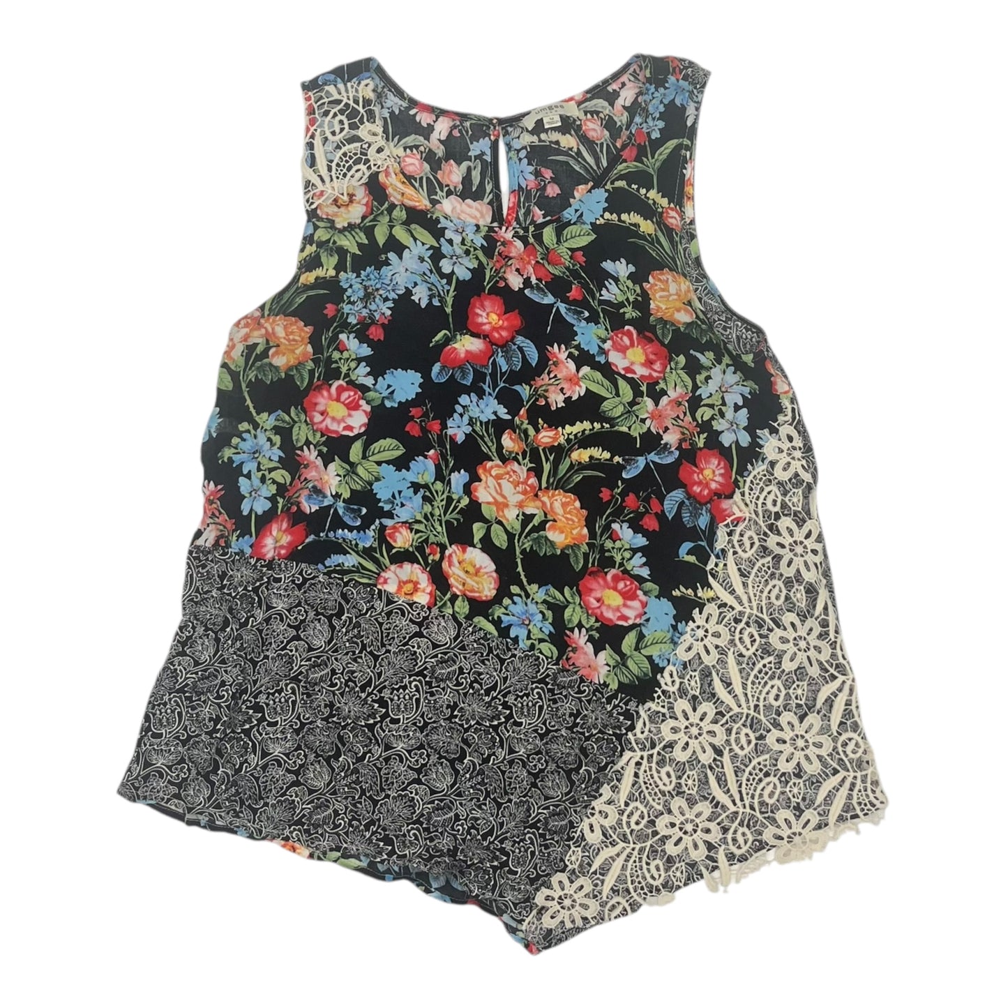 Top Sleeveless By Umgee In Black, Size:M