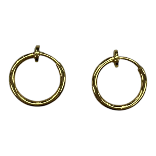 Earrings Clip By Clothes Mentor In Gold