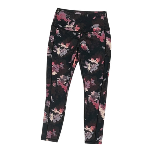 Athletic Leggings By Clothes Mentor In Floral Print, Size:L