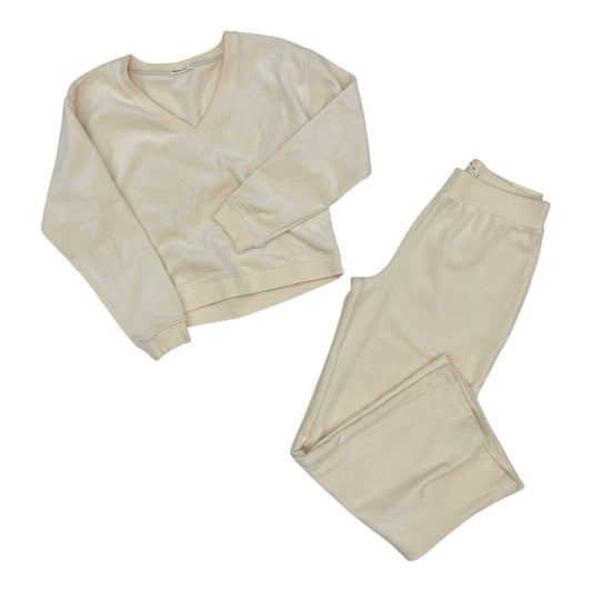 Lounge Set Pants By Marine Layer In Cream, Size:M