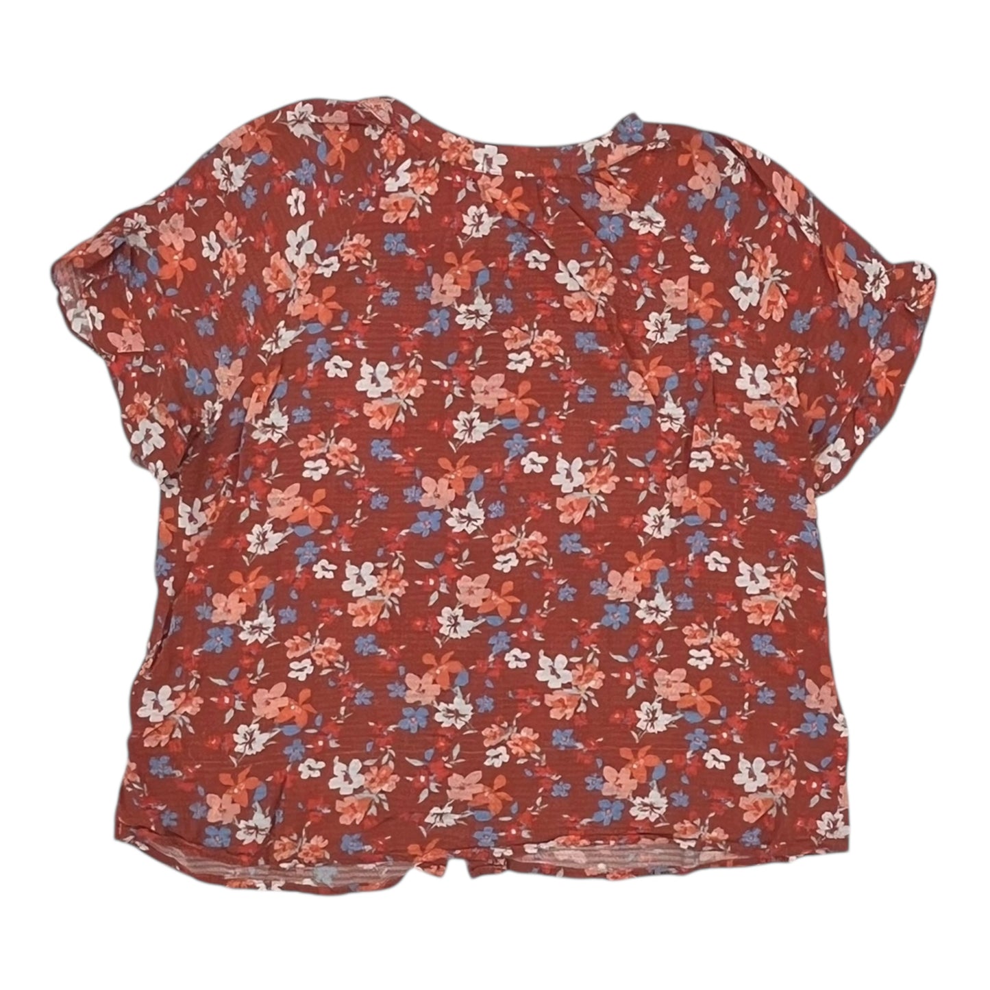 Top Ss By Copper Key In Orange, Size:L