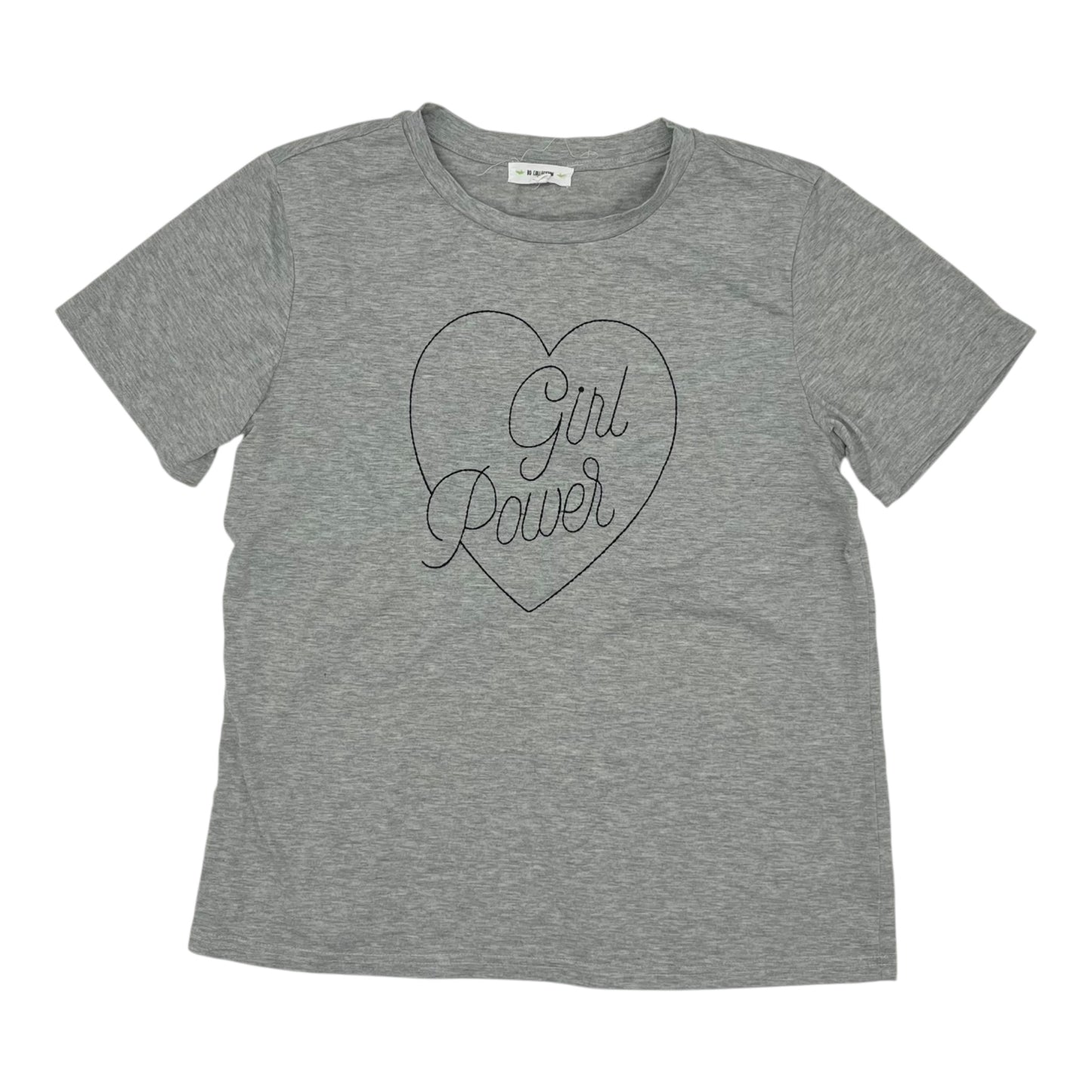 Top Ss Basic By Clothes Mentor In Grey, Size:Xl