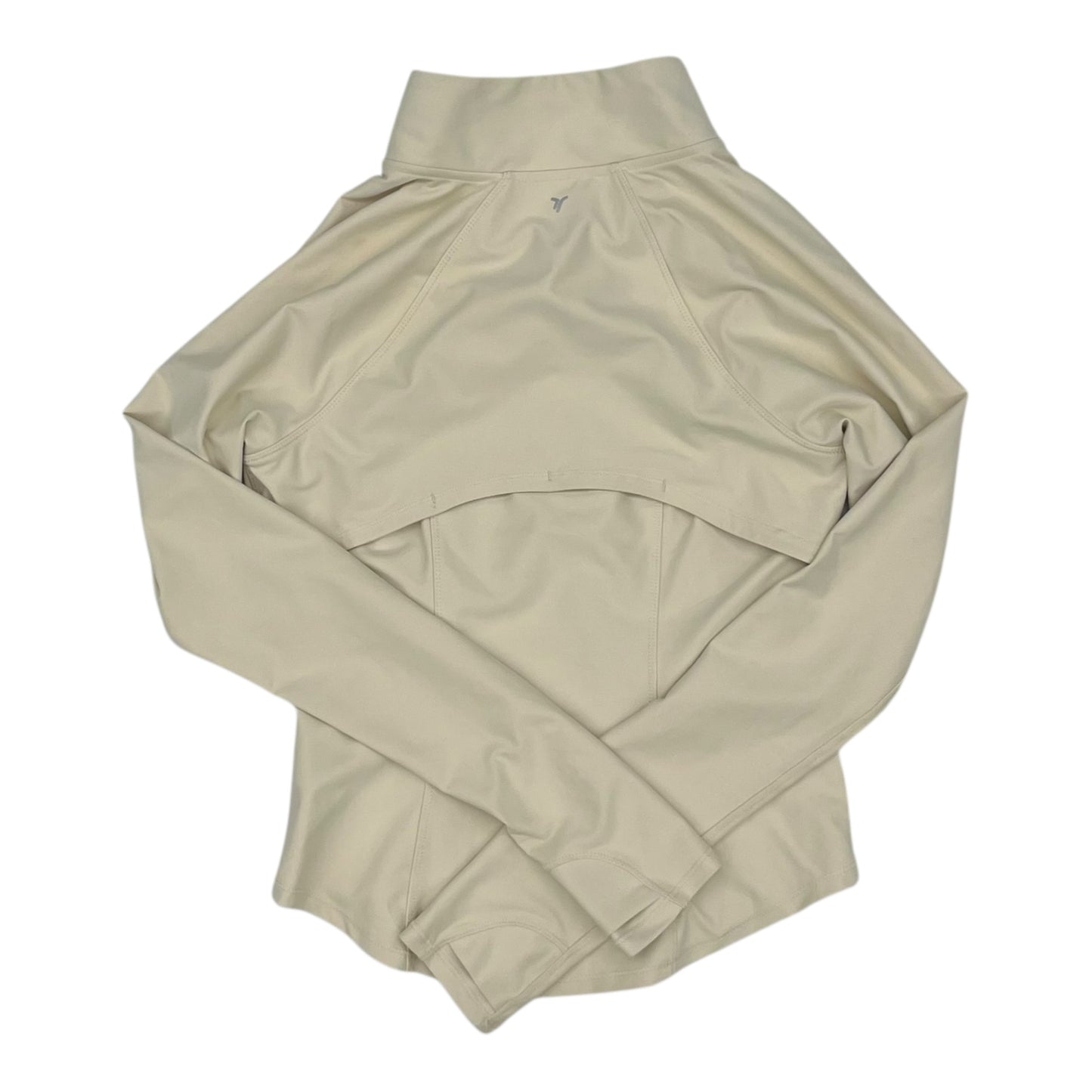 Athletic Jacket By Old Navy In Tan, Size:Xs