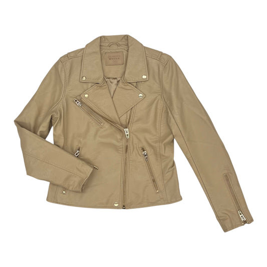 Jacket Leather By Blanknyc In Tan, Size:M
