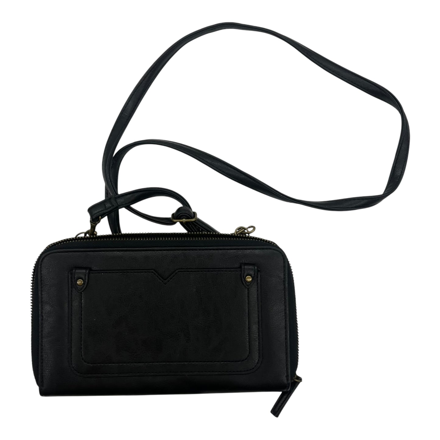 CROSSBODY by    CLOTHES MENTOR In BLACK, Size: MEDIUM