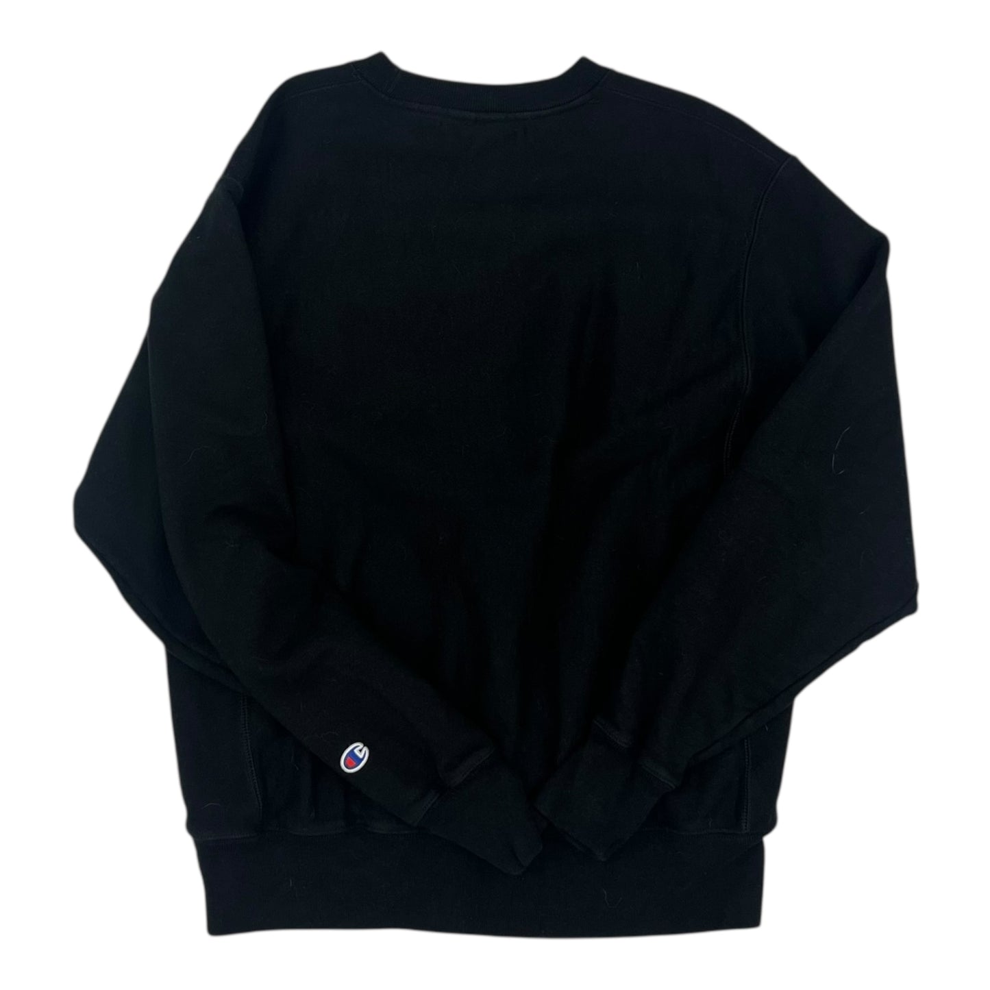 ATHLETIC SWEATSHIRT CREWNECK by CHAMPION In BLACK, Size: M