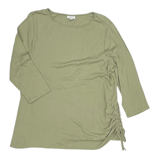 Top Ls By Pure Jill In Green, Size:Xl