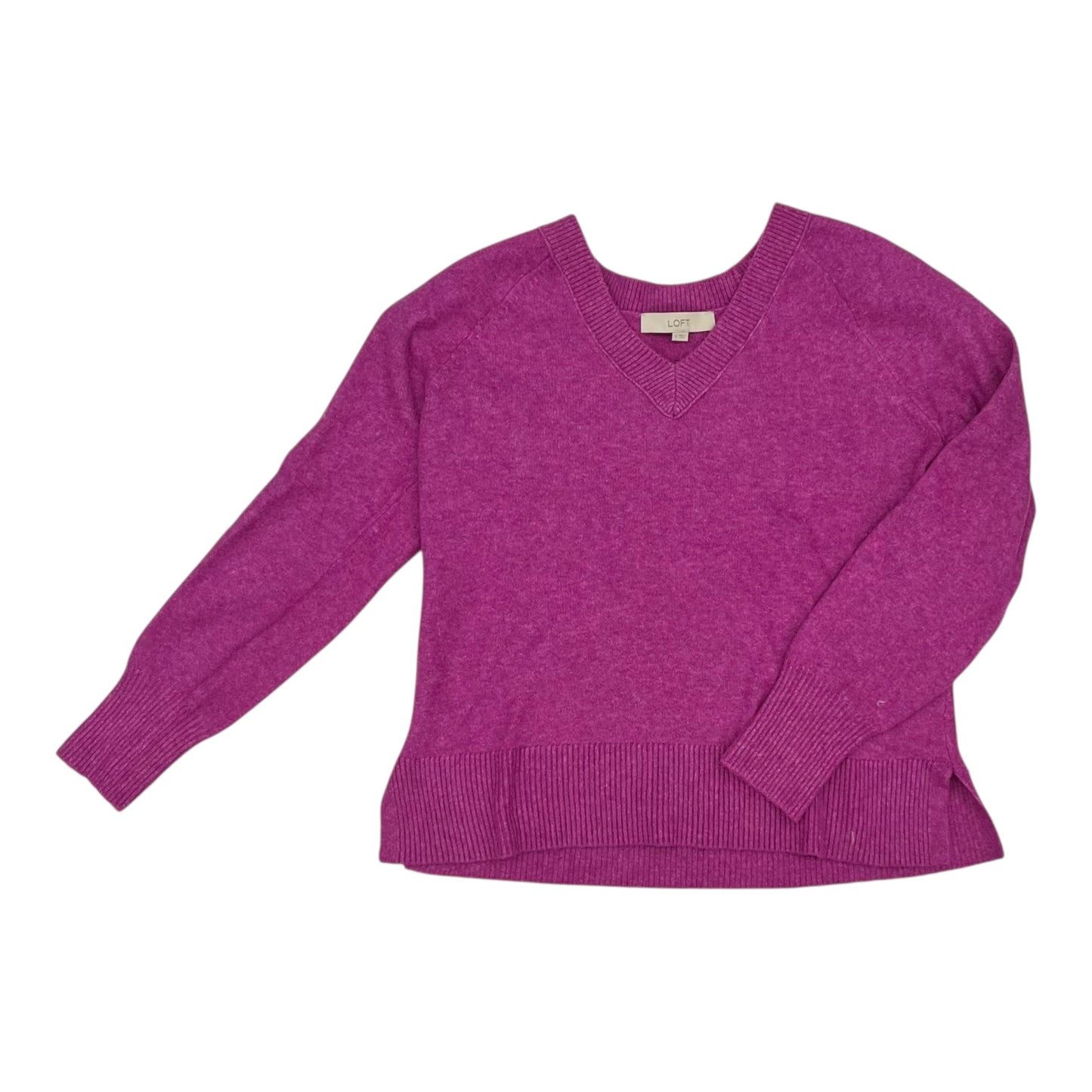 Sweater By Loft In Purple, Size:S