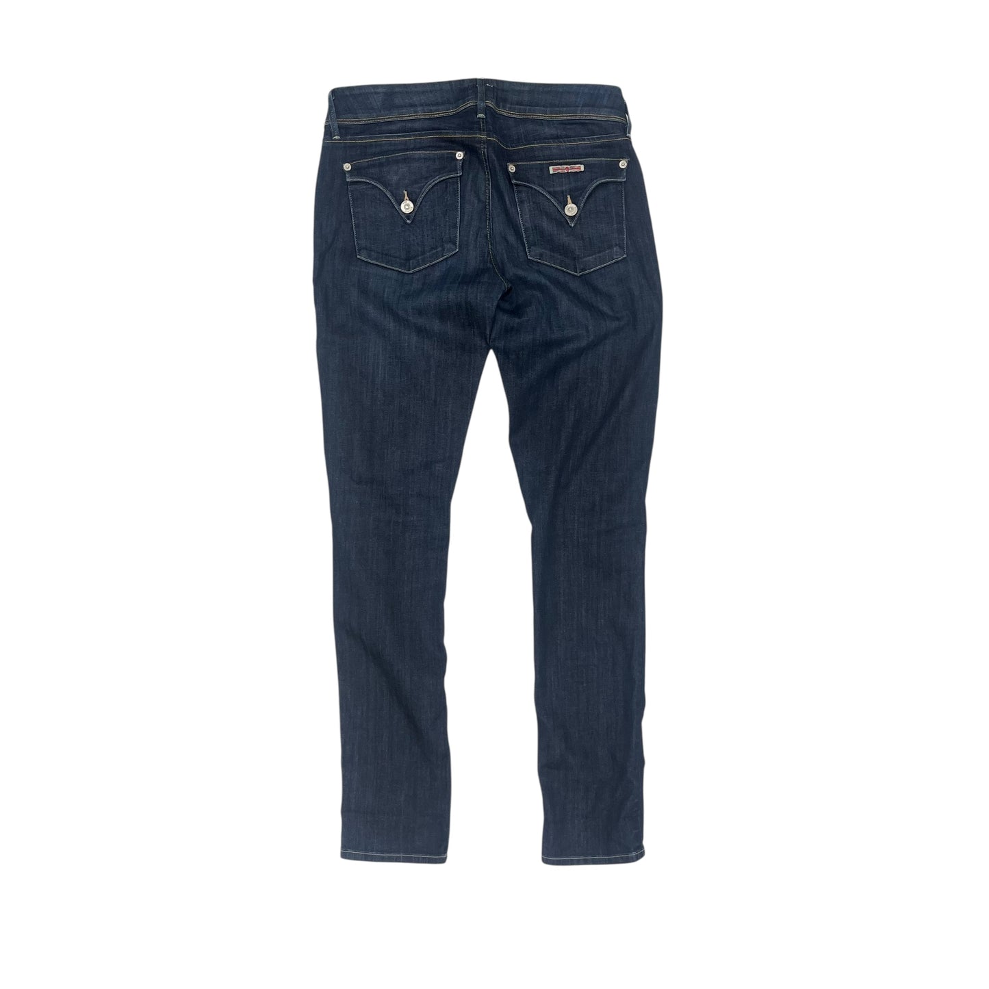 Jeans Skinny By Hudson In Blue Denim, Size:8
