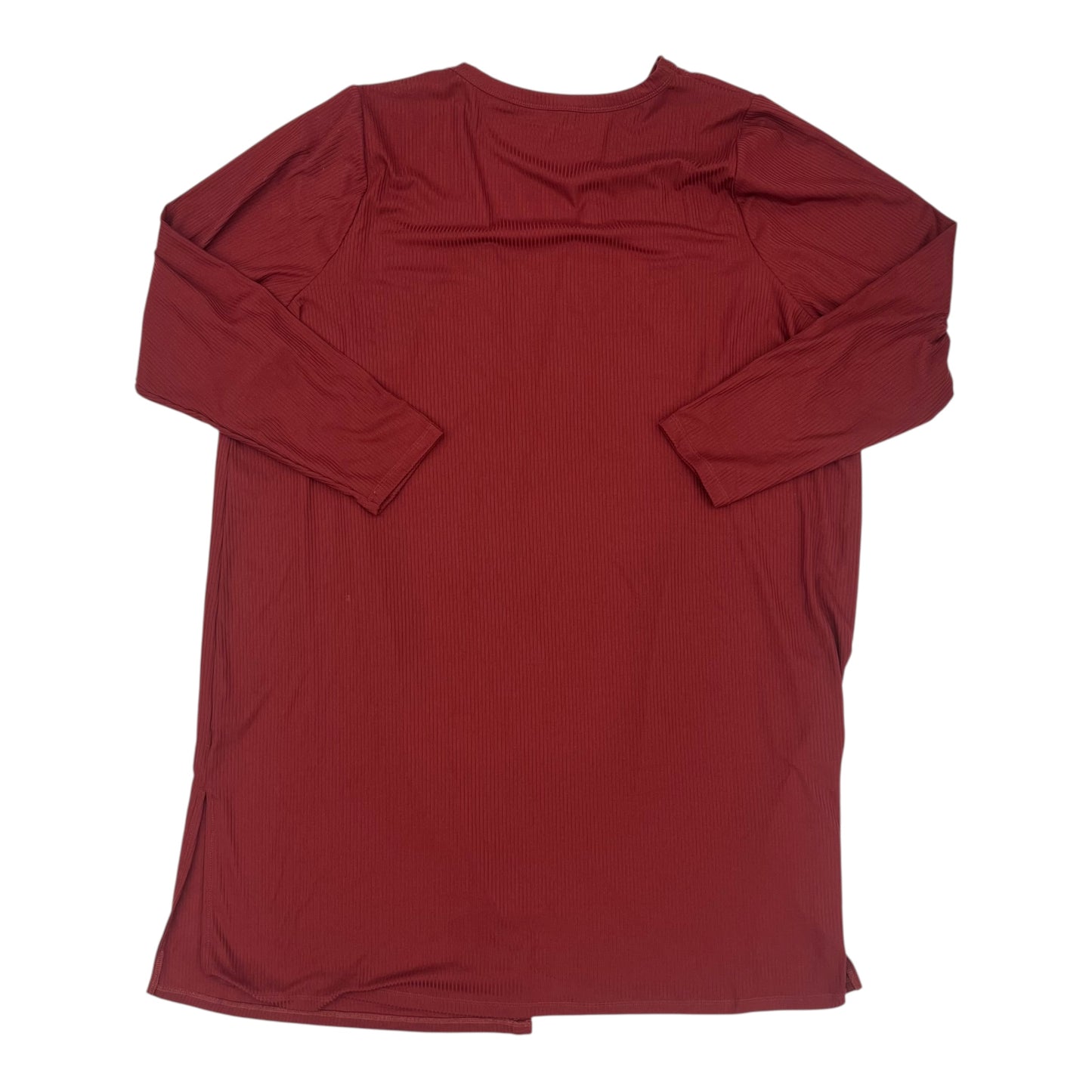 Cardigan By Lane Bryant In Red, Size:3X