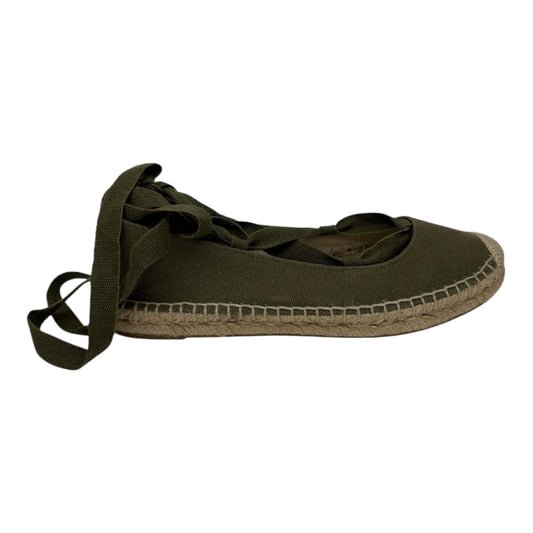 Shoes Flats By J. Crew In Green, Size:7