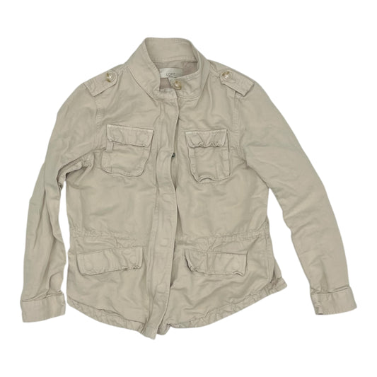 Jacket Other By Loft In Tan, Size:Xsp