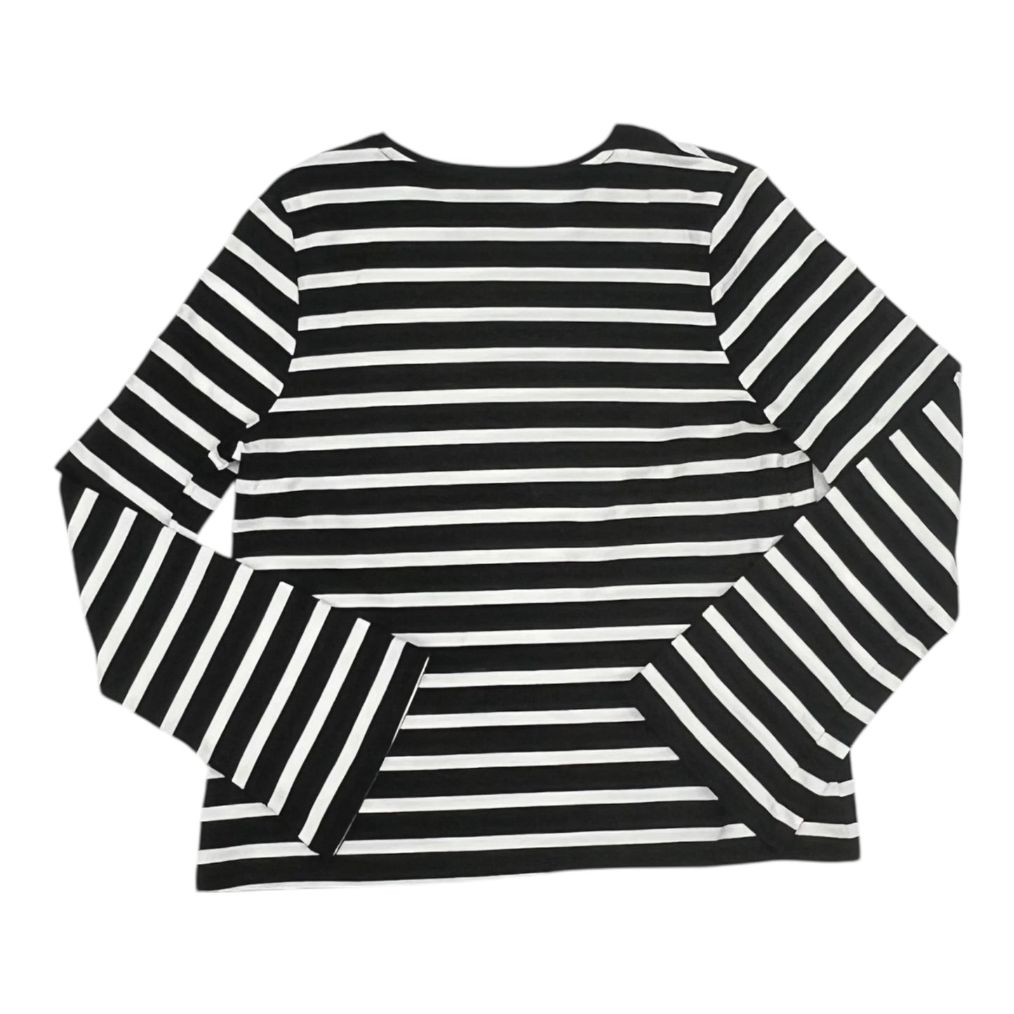 Top Ls By Chicos In Black & White, Size:M