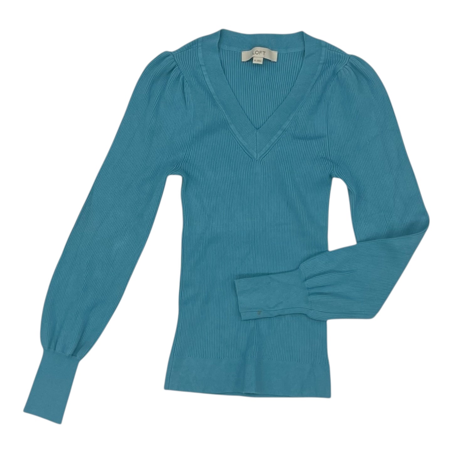 Sweater By Loft In Blue, Size:Xs