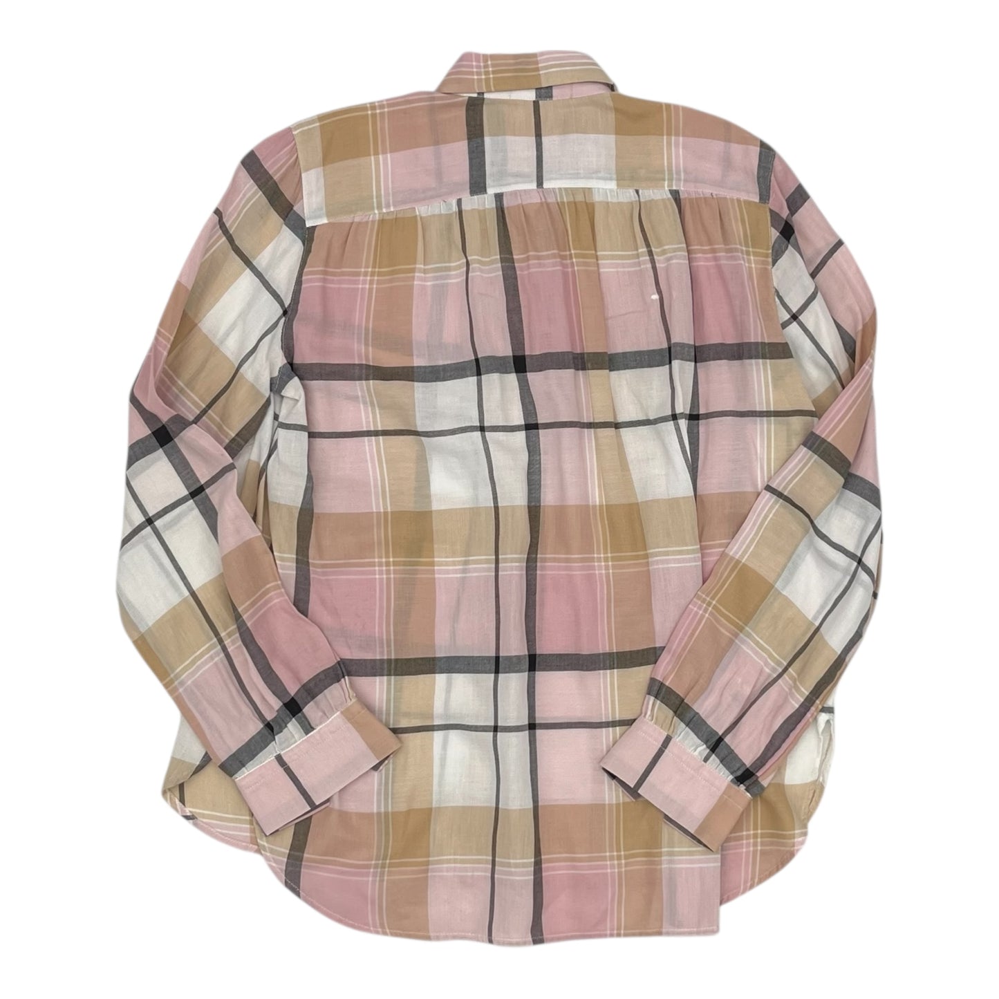 Top Ls By Loft In Brown & Pink, Size:S