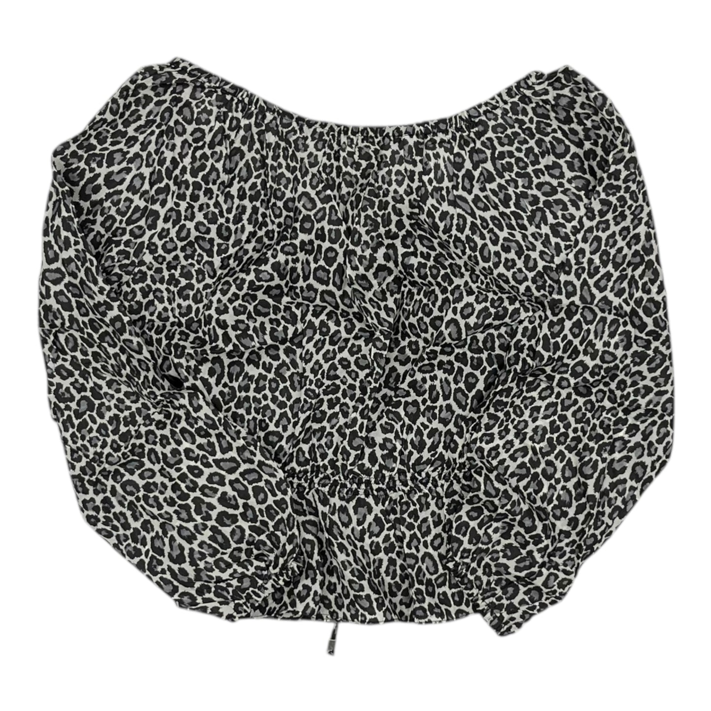 Blouse Designer By Michael Kors In Animal Print, Size:Mp