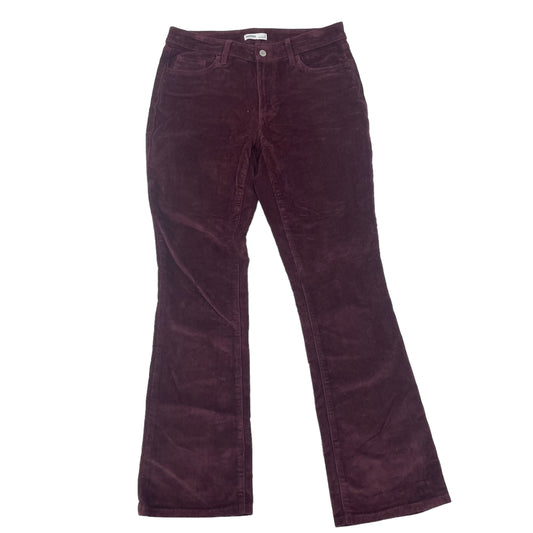 PURPLE SONOMA PANTS CORDUROY, Size 10