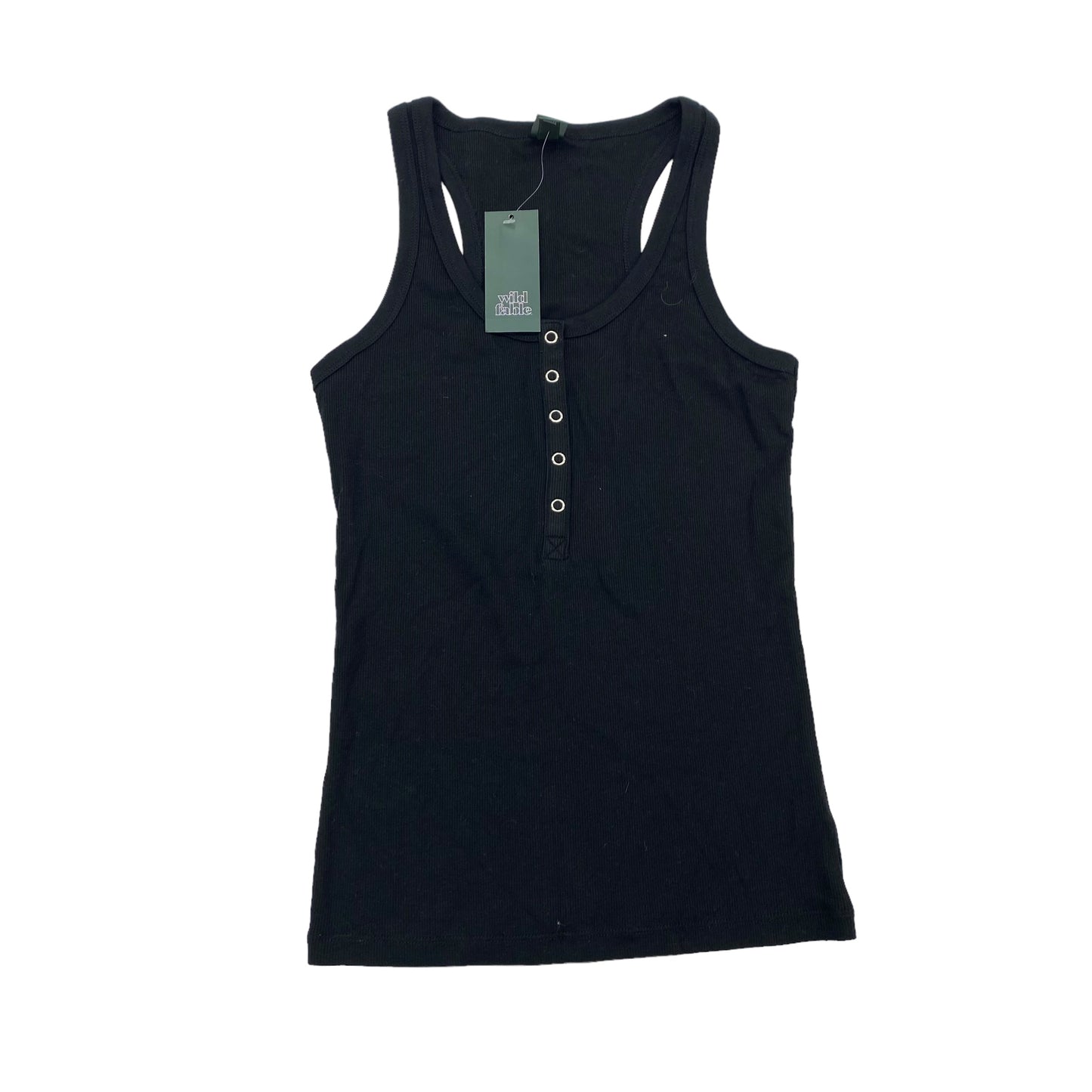 BLACK TANK TOP by WILD FABLE Size:L