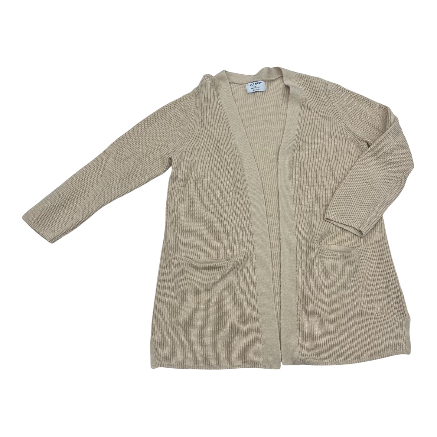 Cardigan By Old Navy In Tan, Size:M