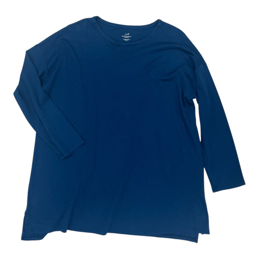 Top Ls By J. Jill In Blue, Size:Xl