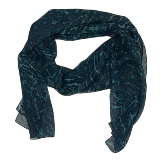 Scarf Long By Clothes Mentor In Blue